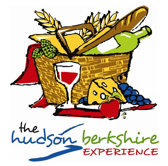 logo for the hudson berkshire experience
