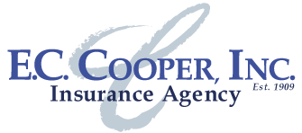 text logo for EC Cooper Insurance