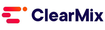 clearmix text logo
