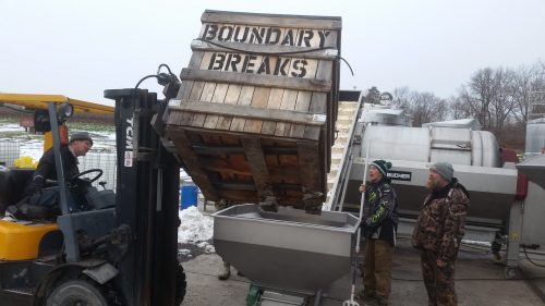 2016 Ice Wine Harvest at Press